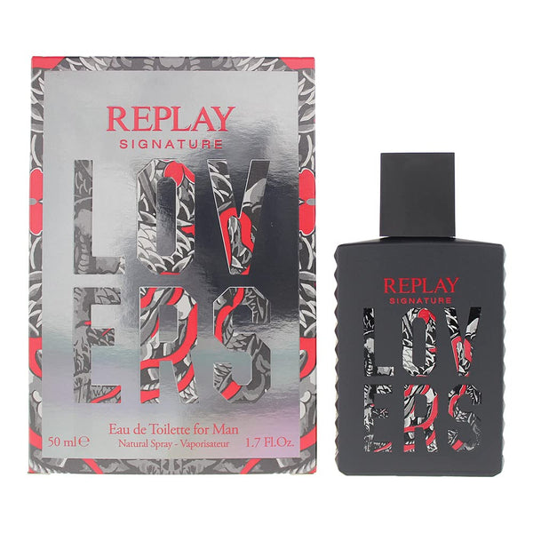Replay Signature Lovers for Him Eau de Toilette 50ml Spray