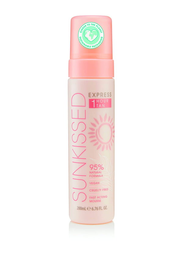 Sunkissed 95 Percent Natural Express 1 Hour Tan Mousse 200ml