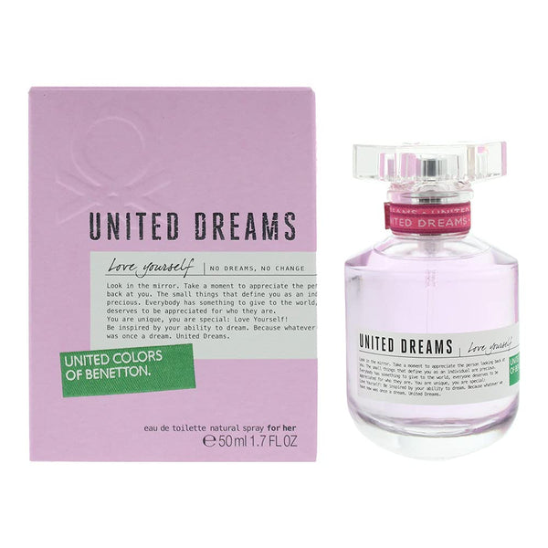 Benetton United Dreams Love Yourself Eau de Toilette 50ml Spray