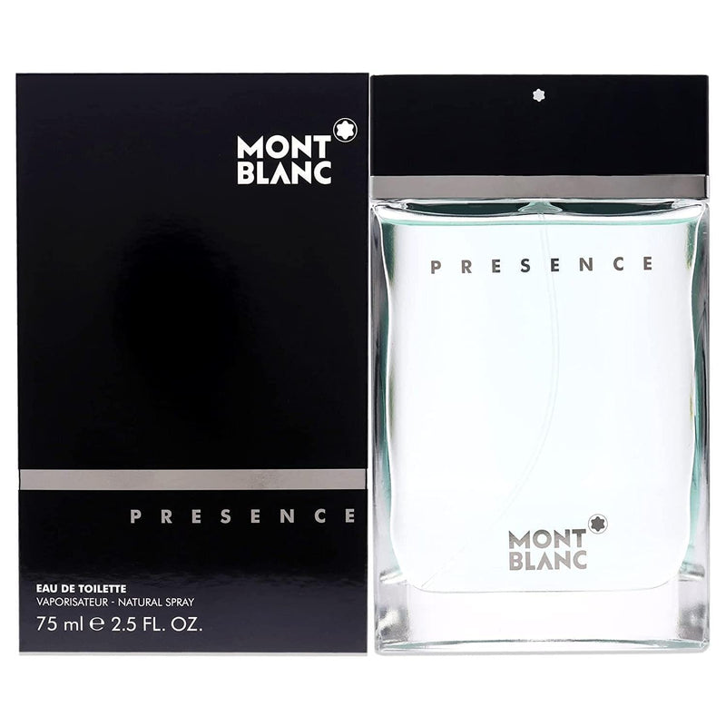 Mont Blanc Presence Eau de Toilette 75ml Spray