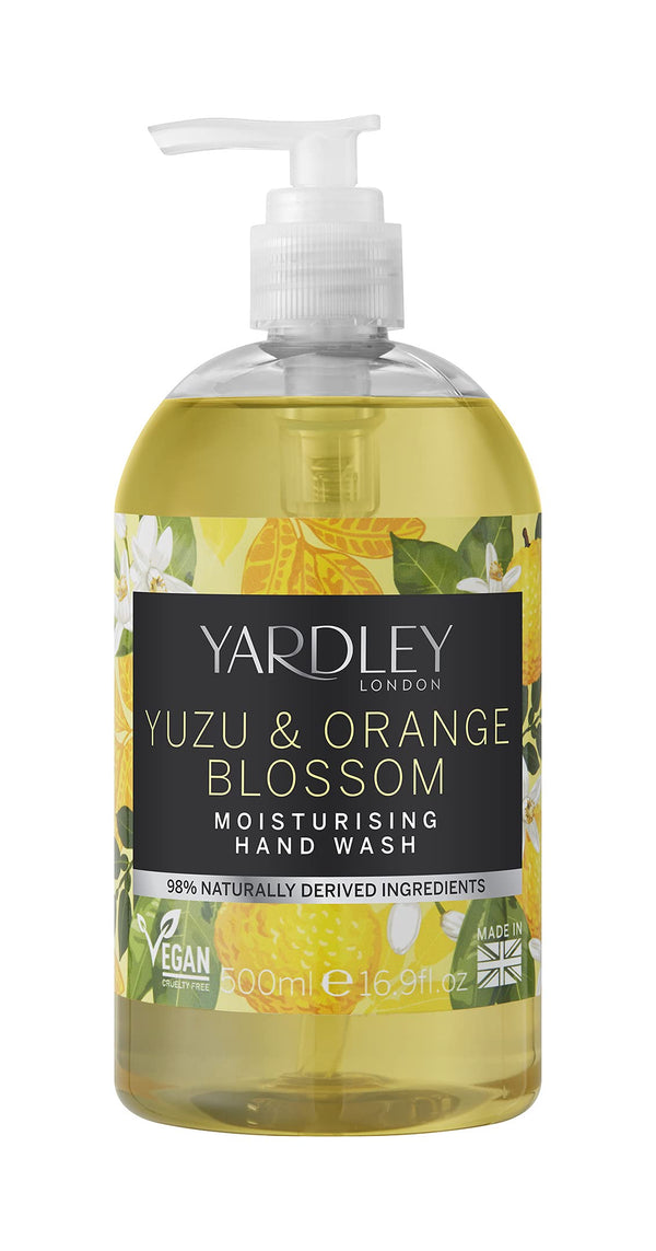 Yardley Yuzu  Orange Blossom Botanical Hand Wash 500ml