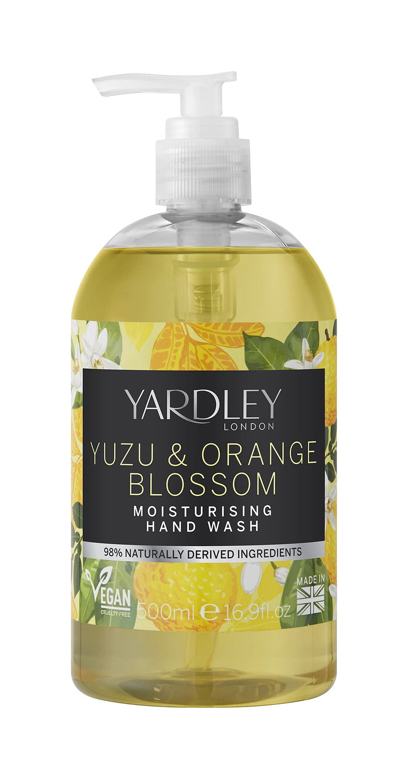 Yardley Yuzu  Orange Blossom Botanical Hand Wash 500ml