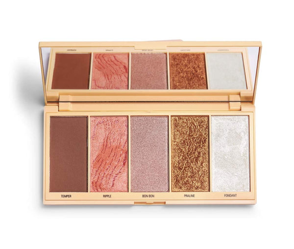 Makeup Revolution I Heart Revolution Praline Chocolate Face Palette 18g