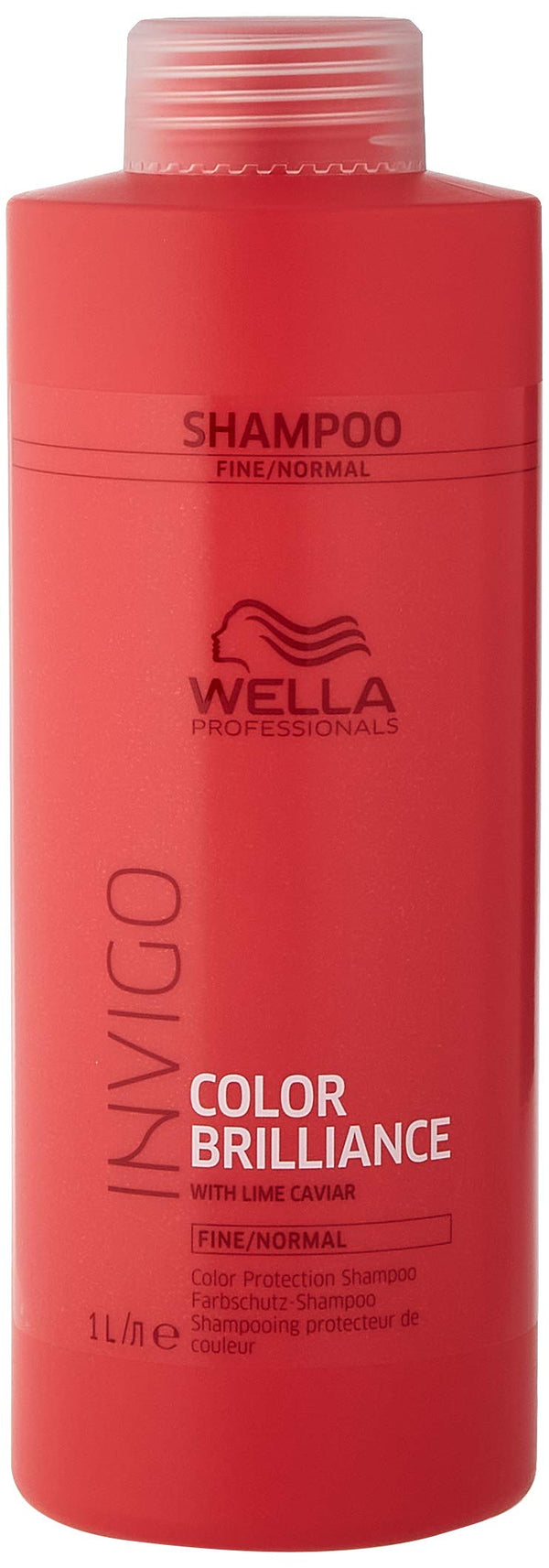 Wella Professionals Invigo Color Brilliance Shampoo 1000ml - For Fine/Normal Hair