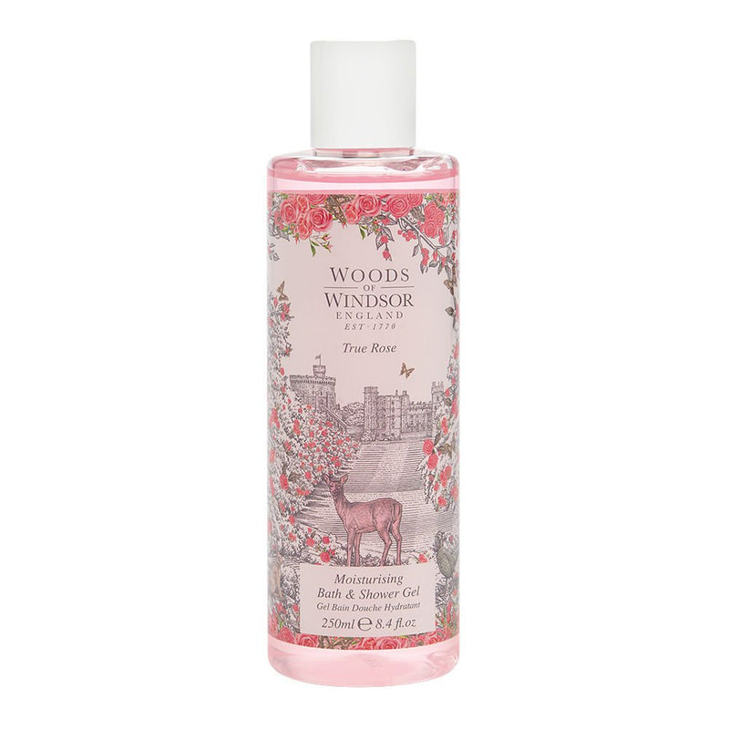 Woods of Windsor True Rose Moisturising Bath  Shower Gel 250ml
