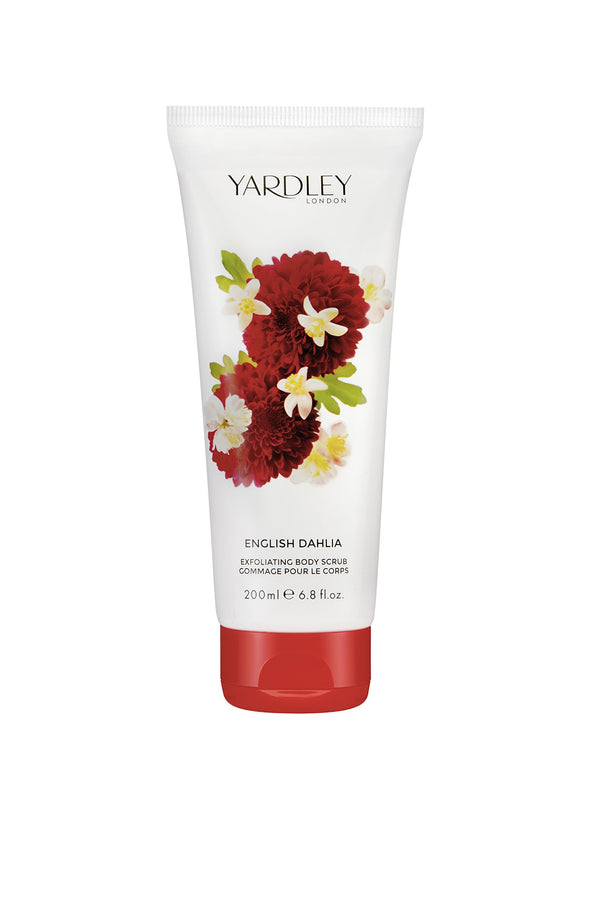 Yardley English Dahlia Exfoliating Body Scrub 200ml