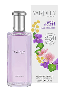 Yardley April Violets Eau de Toilette 125ml Spray