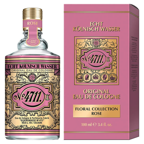 Mäurer  Wirtz 4711 Floral Collection Rose Eau de Cologne 100ml Spray