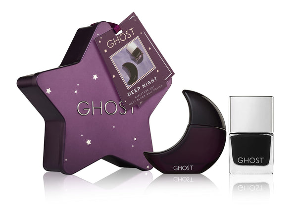 Ghost Deep Night Gift Set 10ml EDT + 10ml Nail Polish - Black