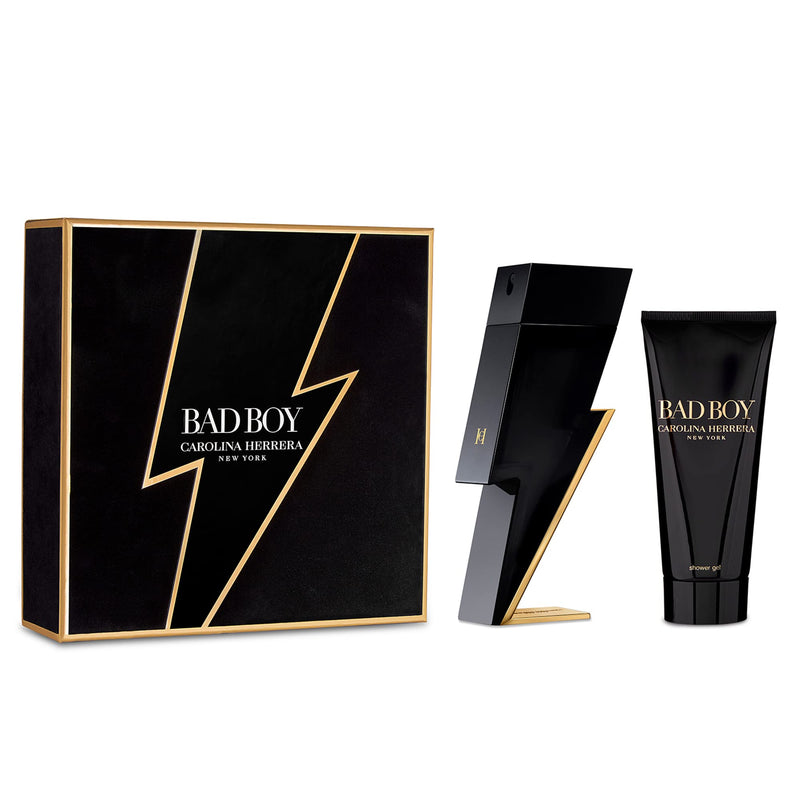 Carolina Herrera Bad Boy Gift Set 100ml EDT + 100ml Shower Gel