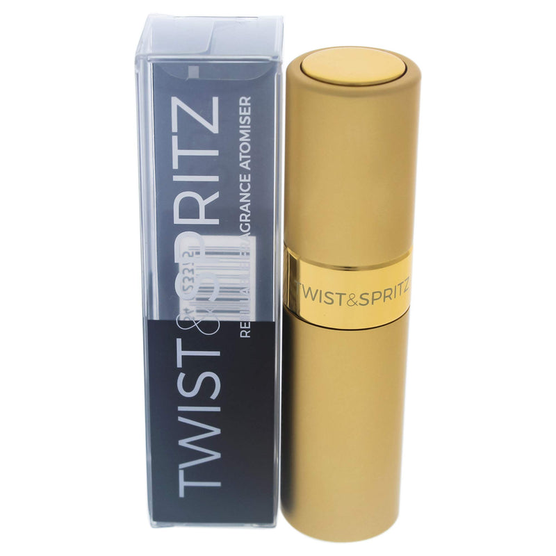 Twist  Spritz Refillable Atomiser Spray 8ml - Gold