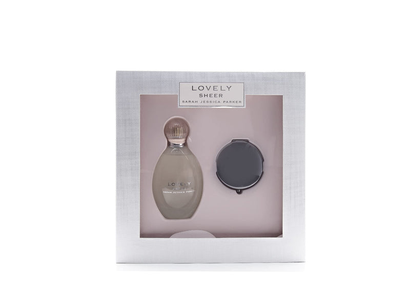 Sarah Jessica Parker Lovely Sheer Gift Set 100ml EDP + Compact Mirror
