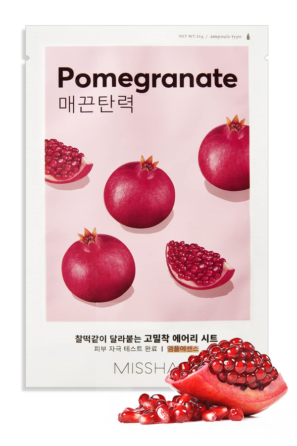 Missha Airy Fit Sheet Mask 19g - Pomegranate