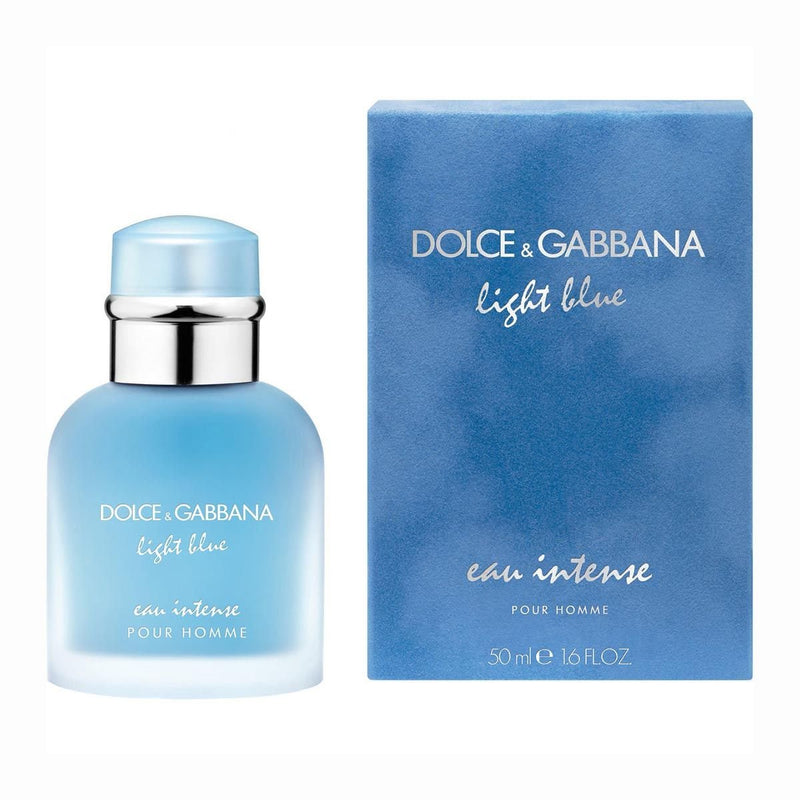 Dolce  Gabbana Light Blue Eau Intense Pour Homme Eau de Parfum 50ml Spray