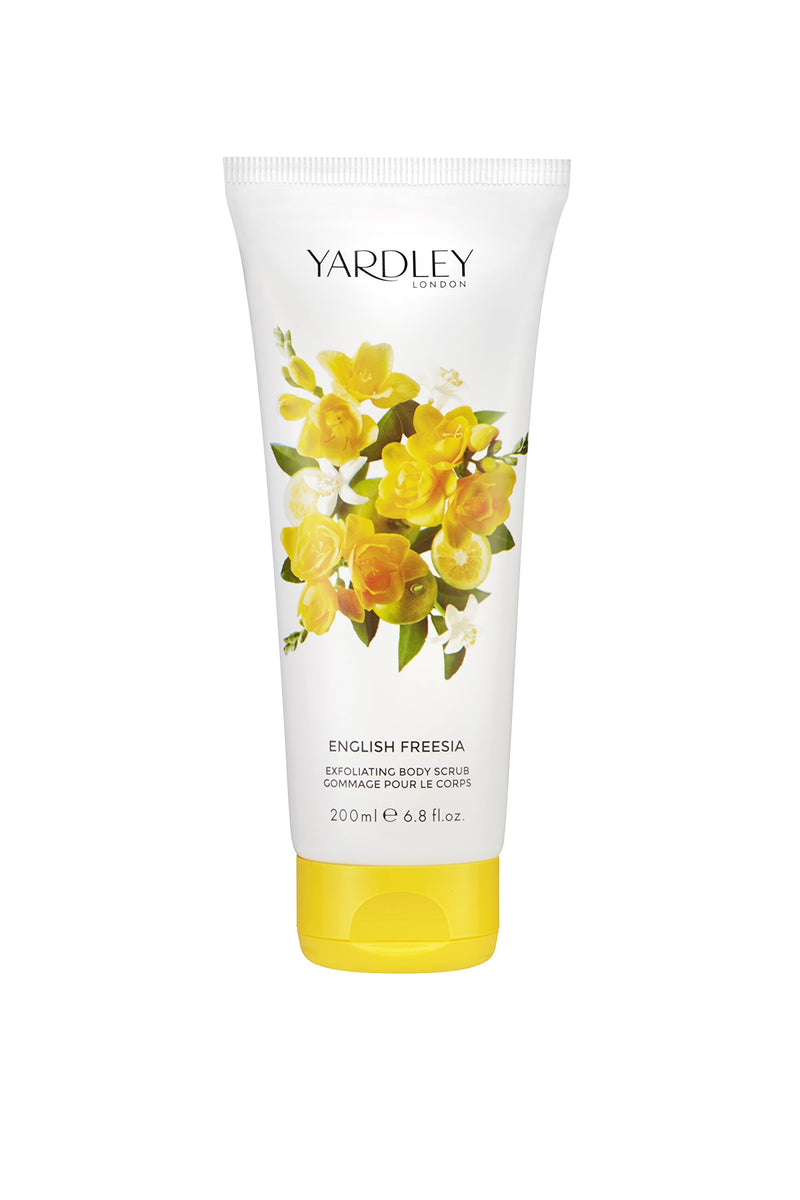 Yardley English Freesia Exfoliating Body Scrub 200ml