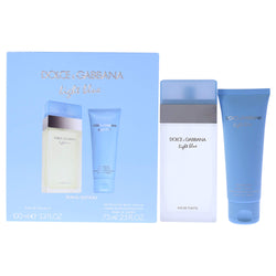 Dolce  Gabbana Light Blue Gift Set 100ml EDT + 75ml Body Cream