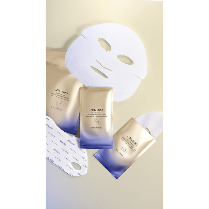Shiseido Vital Perfection LiftDefine Radiance Face Mask - 6 Sheets