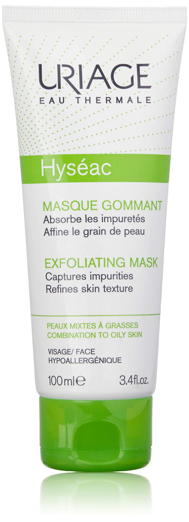 Uriage Hyséac 2-in-1 Exfoliating Mask 100ml
