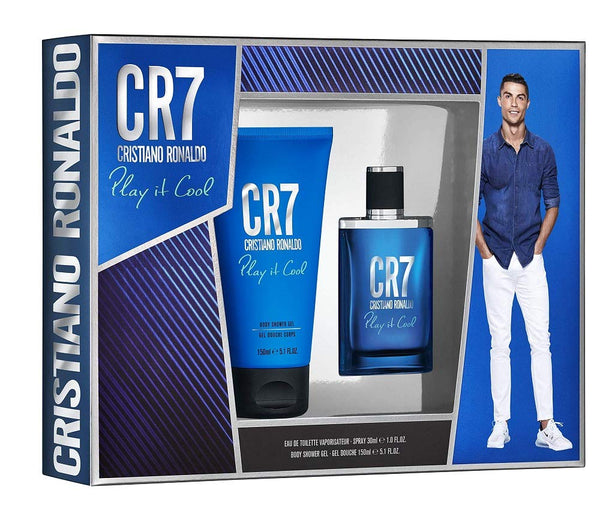 Cristiano Ronaldo CR7 Play It Cool Gift Set 30ml EDT Spray + 150ml Shower Gel