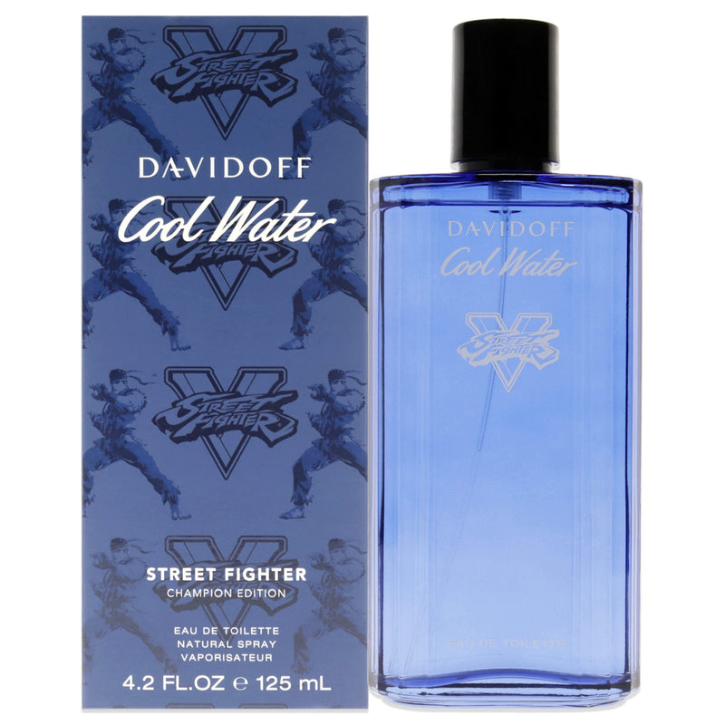 Davidoff Cool Water Street Fighter Champion Summer Edition For Him Eau de Toilette 125ml Spray