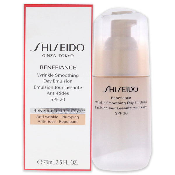 Shiseido Benefiance Wrinkle Smoothing Day Emulsion SPF20 75ml