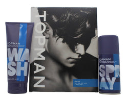 Topman Marine Gift Set 150ml Body Spray + 200ml Hair  Body Wash
