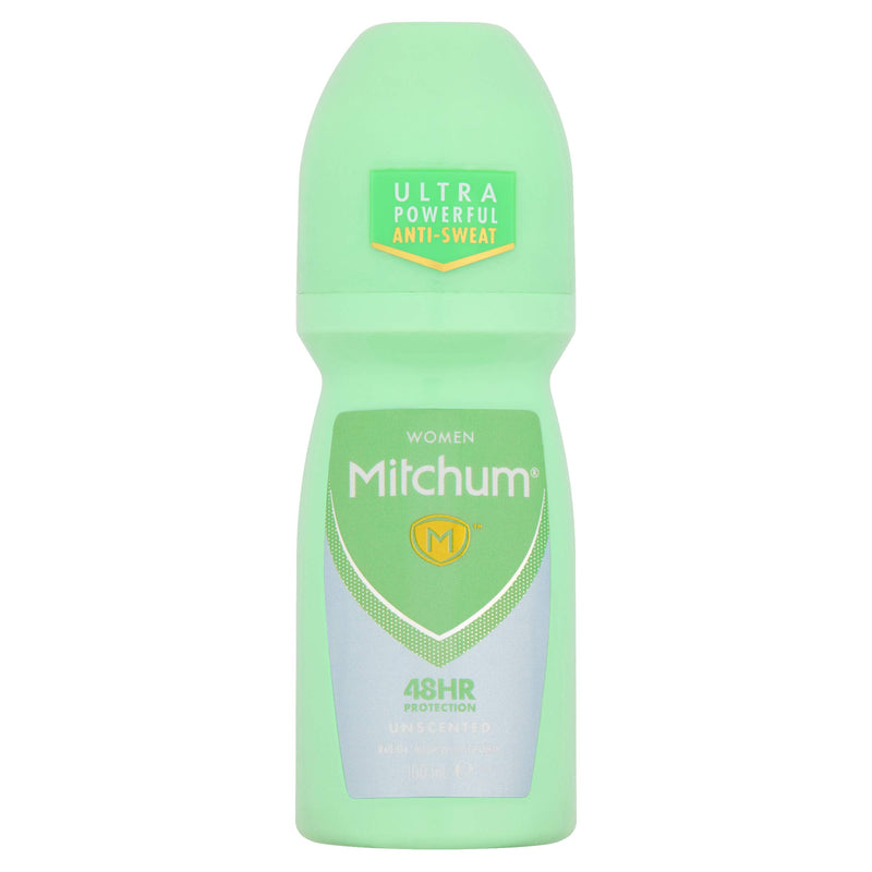 Mitchum Women Triple Odor Defense Unscented Deodorant Roll-On 100ml