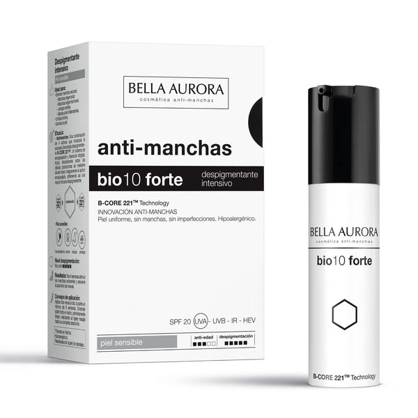 Bella Aurora Bio 10 FORTE Anti-Dark Spots Depigmenting Intensive Cream 30ml - Sensitive Skin