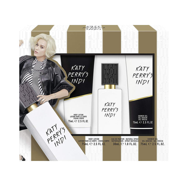 Katy Perry Katy Perrys Indi Gift Set 30ml EDP + 75ml Shower Gel + 75ml Body Lotion