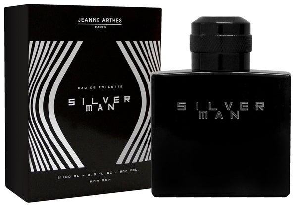 Jeanne Arthes Silver Man Eau de Toilette 100ml Spray