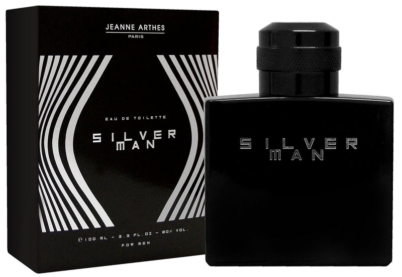 Jeanne Arthes Silver Man Eau de Toilette 100ml Spray