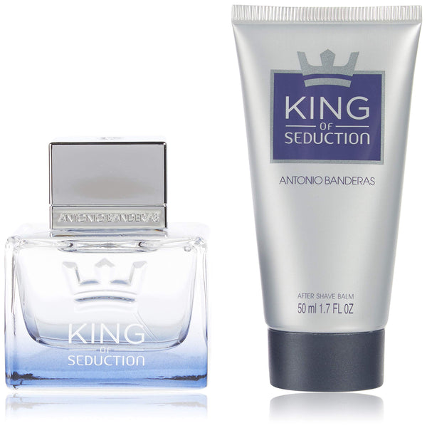 Antonio Banderas King Of Seduction Gift Set 50ml EDT + 50ml Aftershave Balm