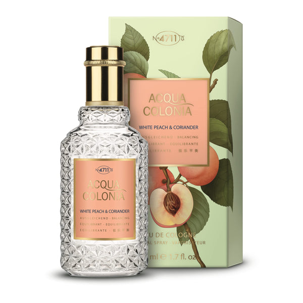 Mäurer  Wirtz 4711 Acqua Colonia White Peach  Coriander Eau de Cologne 170ml Spray