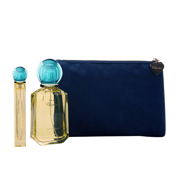 Chopard Happy Chopard Lemon Dulci Gift Set 100ml EDP + 10ml EDP + Pouch