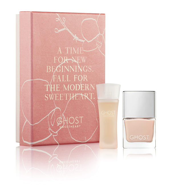 Ghost Sweetheart Gift Set 5ml EDT + 5ml Deep Plum Nail Polish