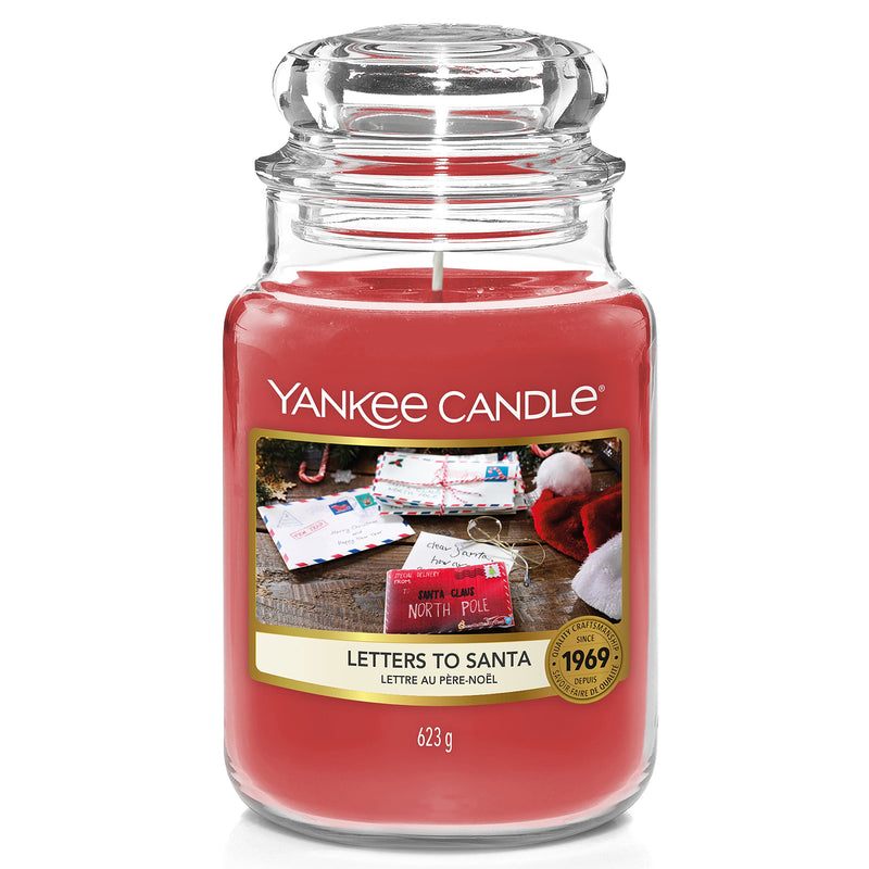 Yankee Candle Letters To Santa Candle 623g - Large Jar