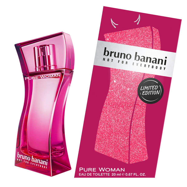 Bruno Banani Pure Woman Eau de Toilette 20ml Spray - Limited Edition