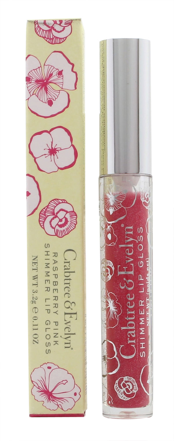 Crabtree  Evelyn Shimmer Lip Gloss 3.2g Pink Raspberry