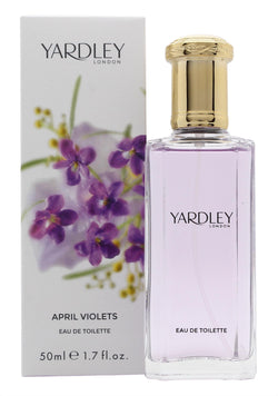Yardley April Violets Eau de Toilette 50ml Spray