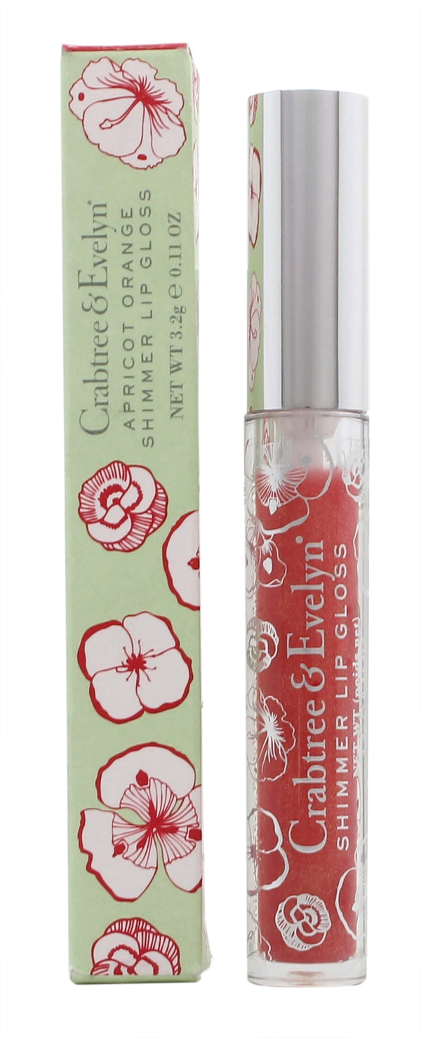 Crabtree  Evelyn Shimmer Lip Gloss 3.2g Apricot Orange