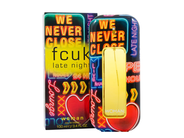 FCUK Late Night Woman Eau de Toilette 100ml Spray