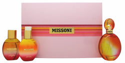 Missoni Gift Set 100ml EDT + 100ml Body Lotion + 100ml Shower Gel