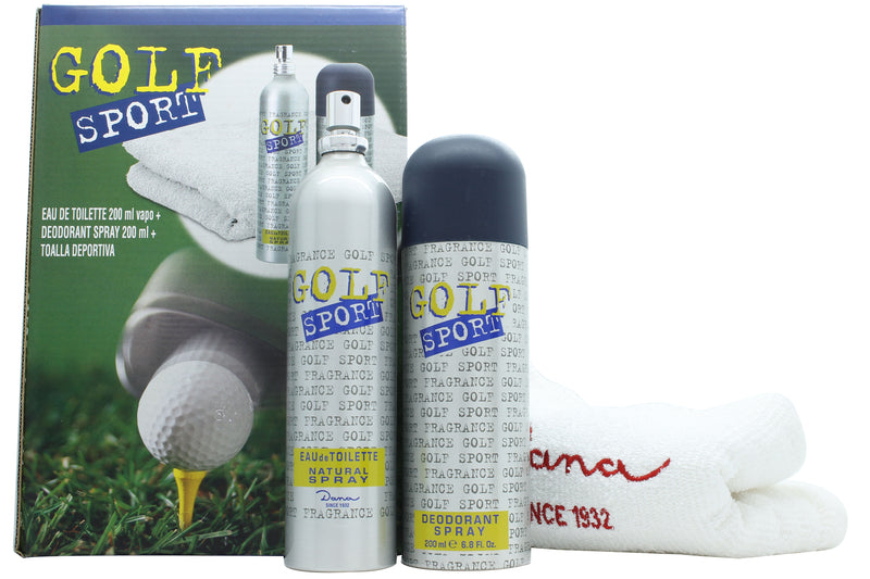 Dana Golf Sport Gift Set 200ml EDT + 200ml Deodorant Spray + Sports Towel