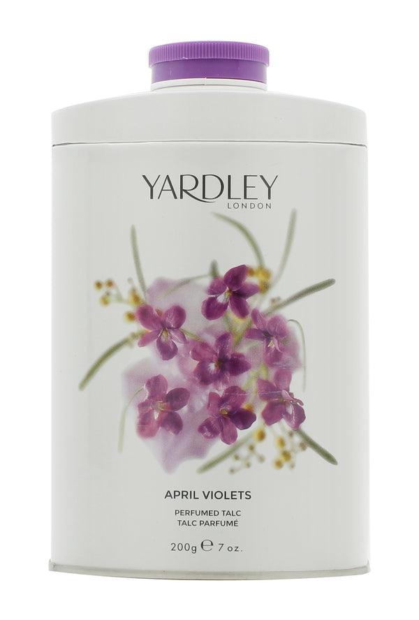 Yardley April Violets Perfumed Talc 200g