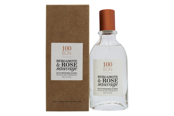 100BON Bergamote  Rose Sauvage Refillable Eau de Parfum 50ml Spray