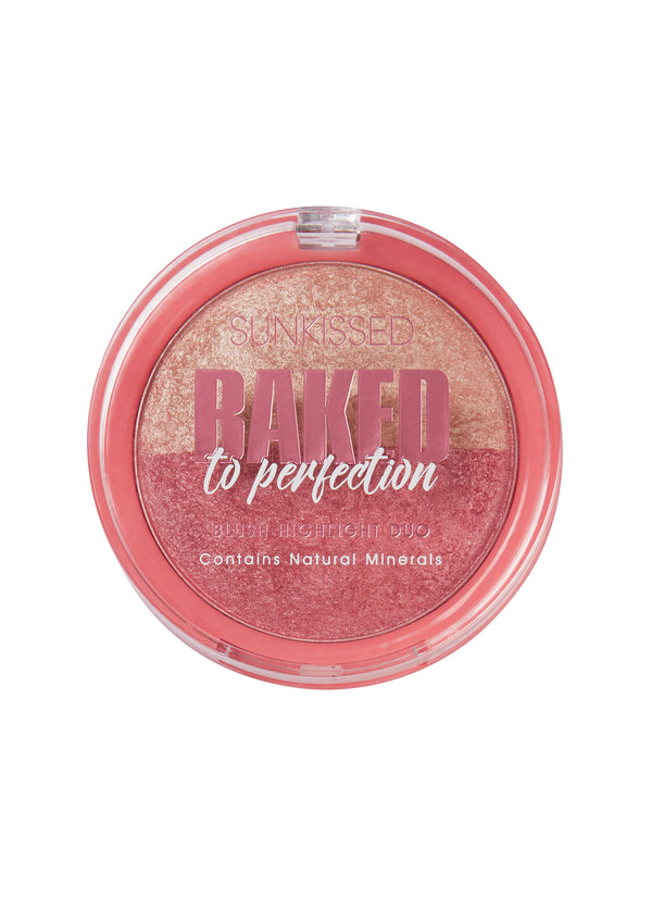 Sunkissed Baked To Perfection Blush  Highlight Duo 17g