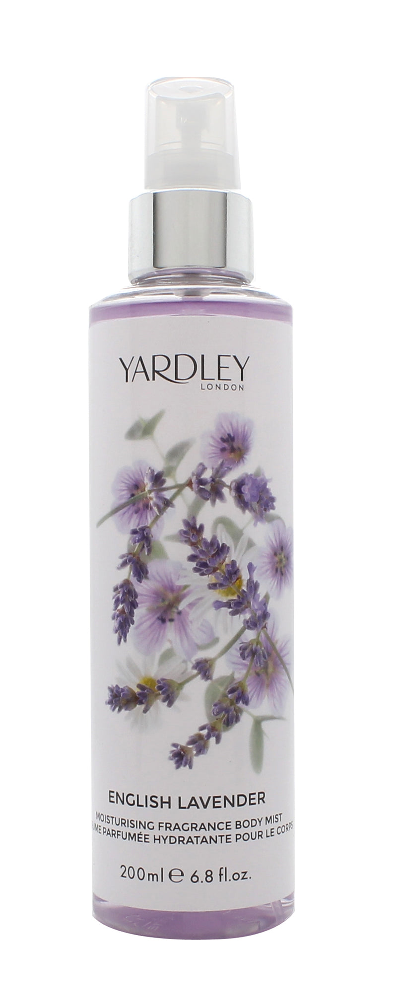 Yardley English Lavender Fragrance Mist 200ml Spray